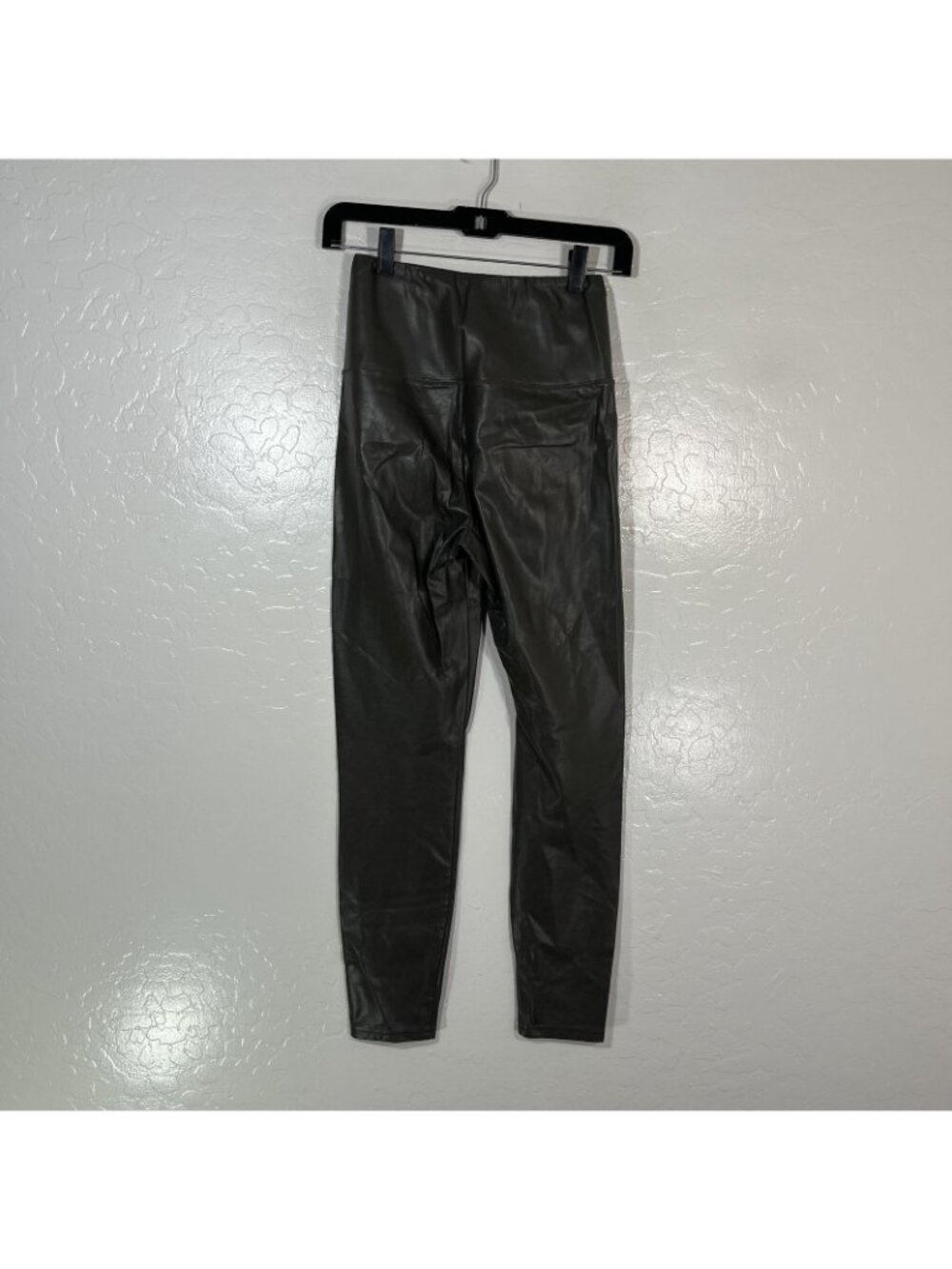 Wilfred Free Leggings Womens S Gray Faux Leather High Rise Ankle Pull On Pants - Picture 4 of 6